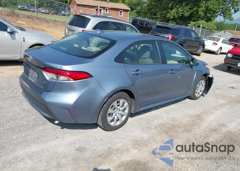 2022 Toyota Corolla Le z USA, uszkodzony, nr VIN JTDEPMAE2NJ221443